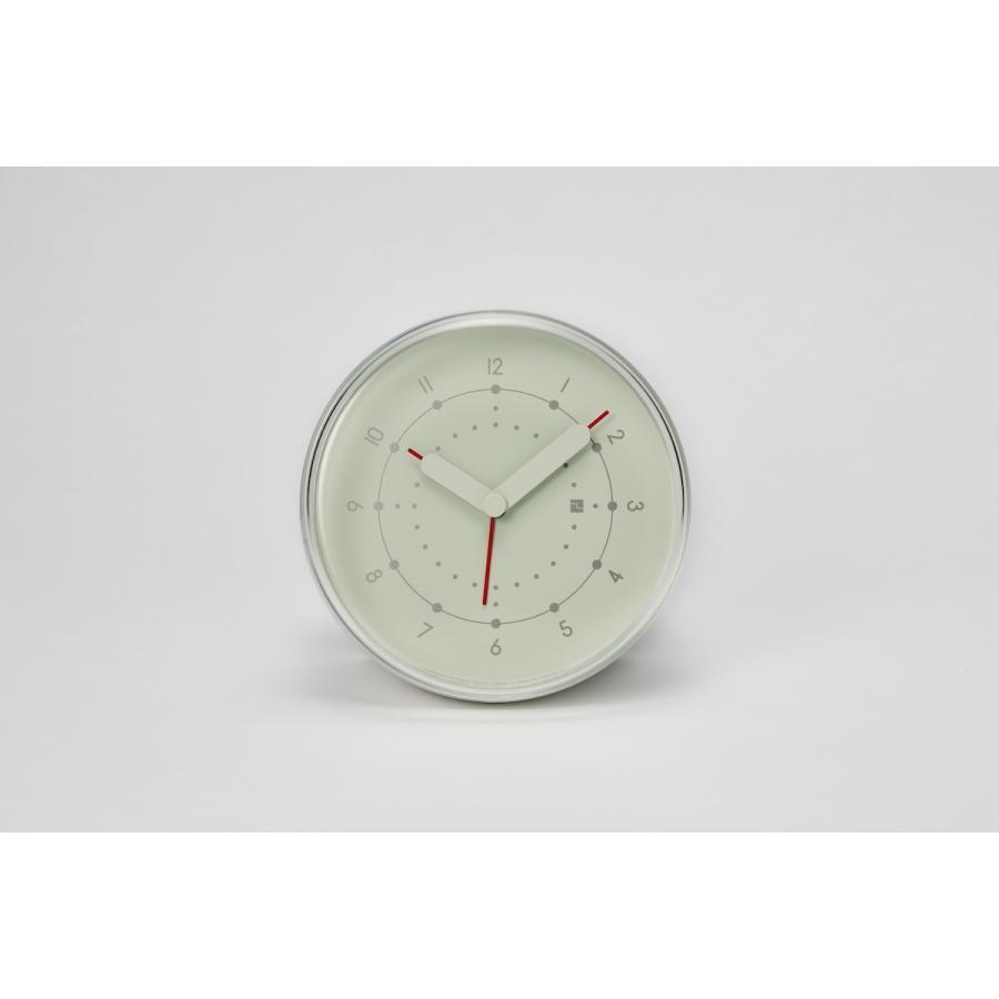 【タカタレムノス】ENTO（エントー）目覚まし時計  ライトグリーン