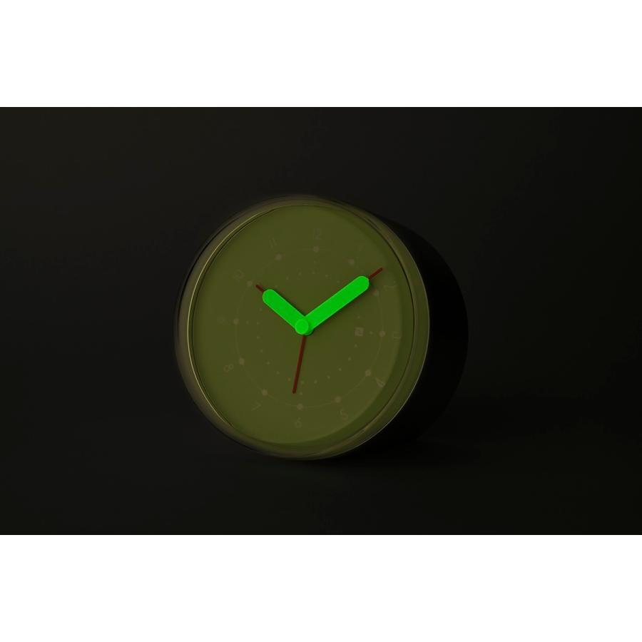 【タカタレムノス】ENTO（エントー）目覚まし時計  ライトグリーン