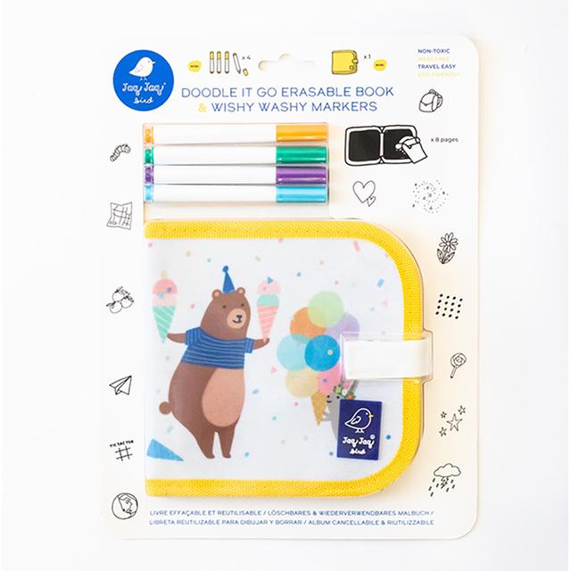 Jaq Jaq Bird 消せる落書きブック Bear