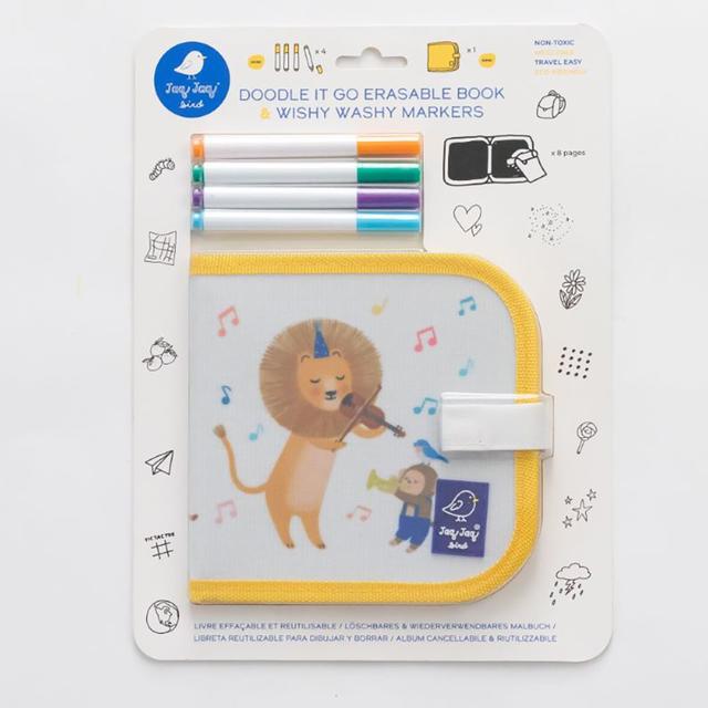 Jaq Jaq Bird 消せる落書きブック Lion