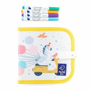 Jaq Jaq Bird 消せる落書きブック Zebra