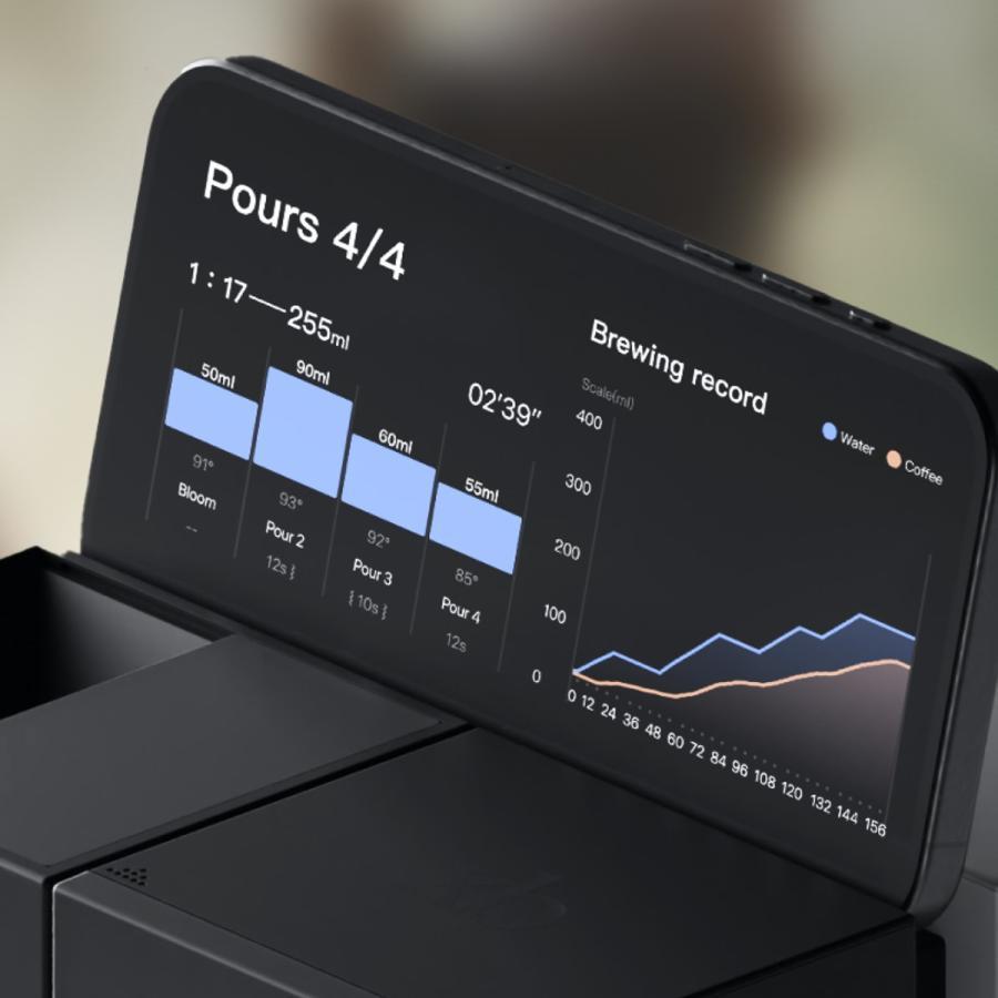 xBloom Studio（エックスブルームスタジオ） 全自動コーヒーメーカー ミッドナイトブラック