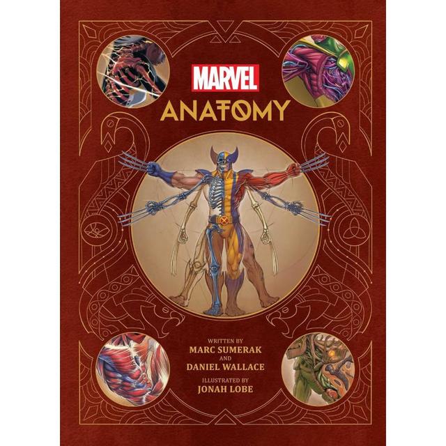 『Marvel Anatomy: A Scientific Study of the Superhuman』Marc Sumerak (著), Daniel Wallace (著), Jonah Lobe (イラスト)