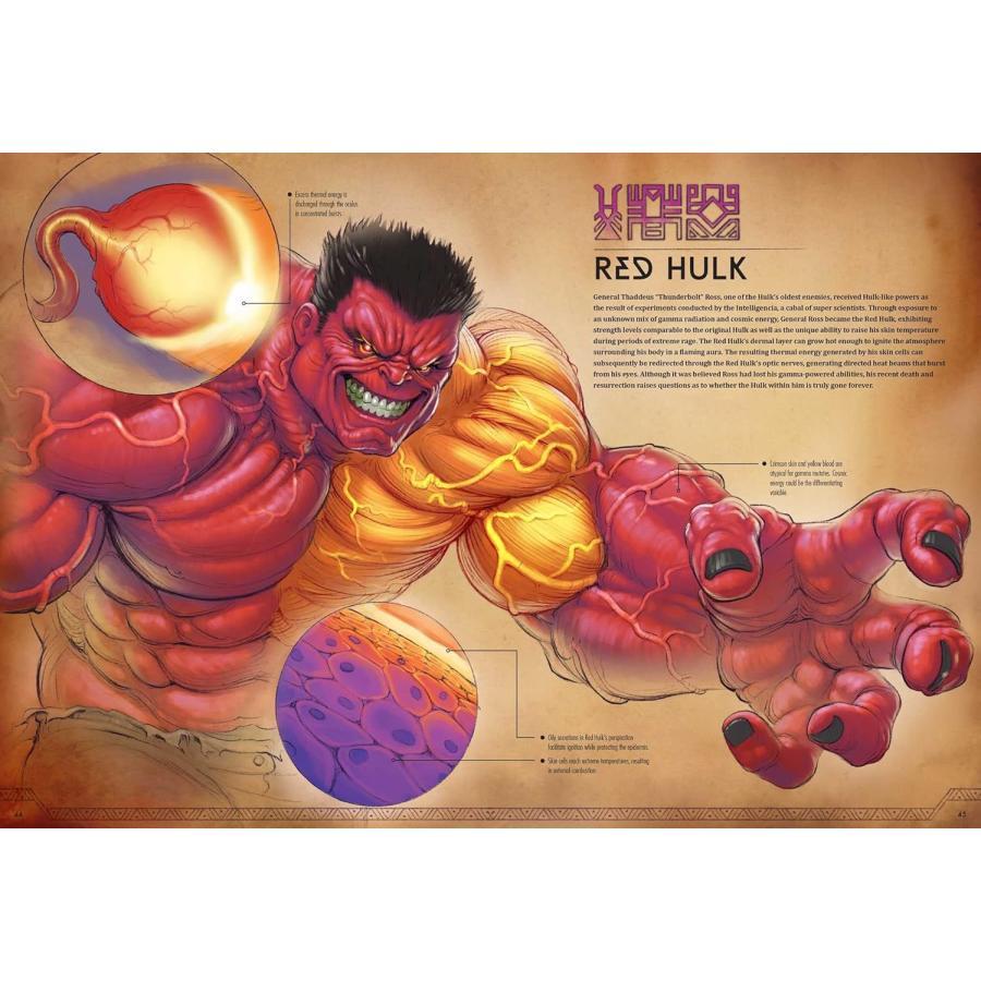 『Marvel Anatomy: A Scientific Study of the Superhuman』Marc Sumerak (著), Daniel Wallace (著), Jonah Lobe (イラスト)