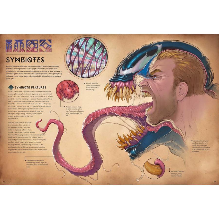 『Marvel Anatomy: A Scientific Study of the Superhuman』Marc Sumerak (著), Daniel Wallace (著), Jonah Lobe (イラスト)