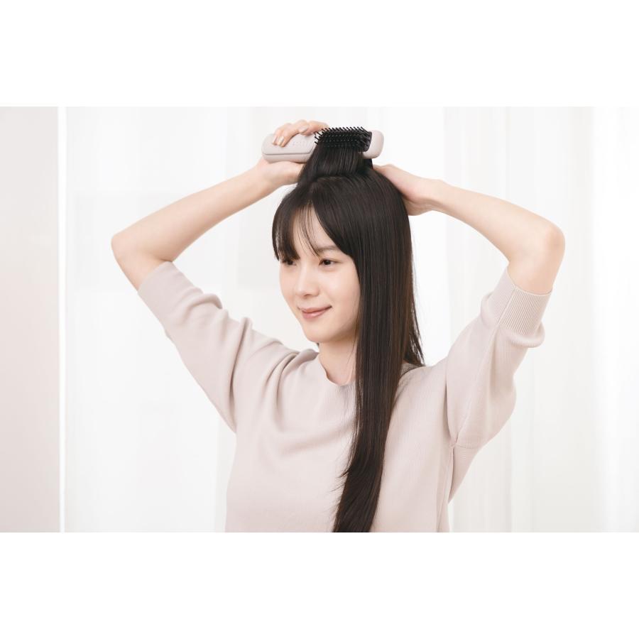 FESTINO(フェスティノ) 充電式スタイリング ヒーターブラシ ホワイト