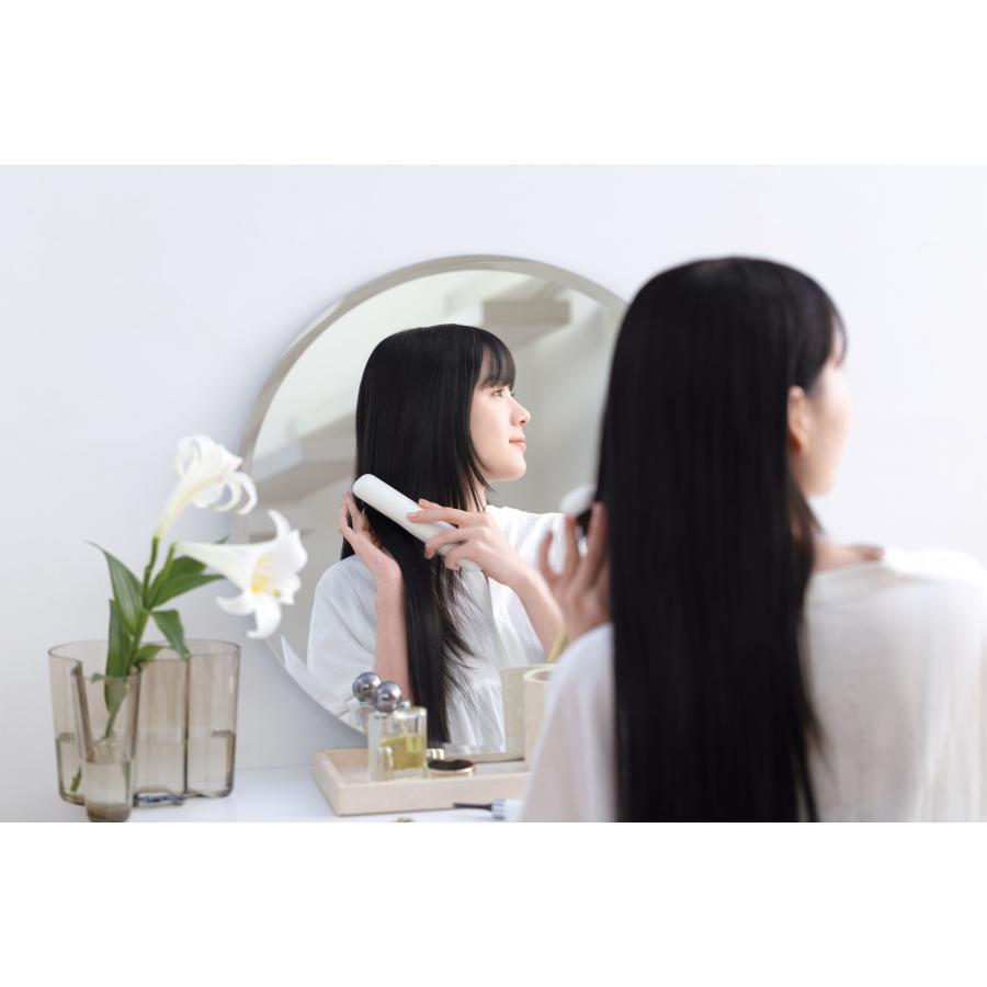 FESTINO(フェスティノ) 充電式スタイリング ヒーターブラシ ホワイト