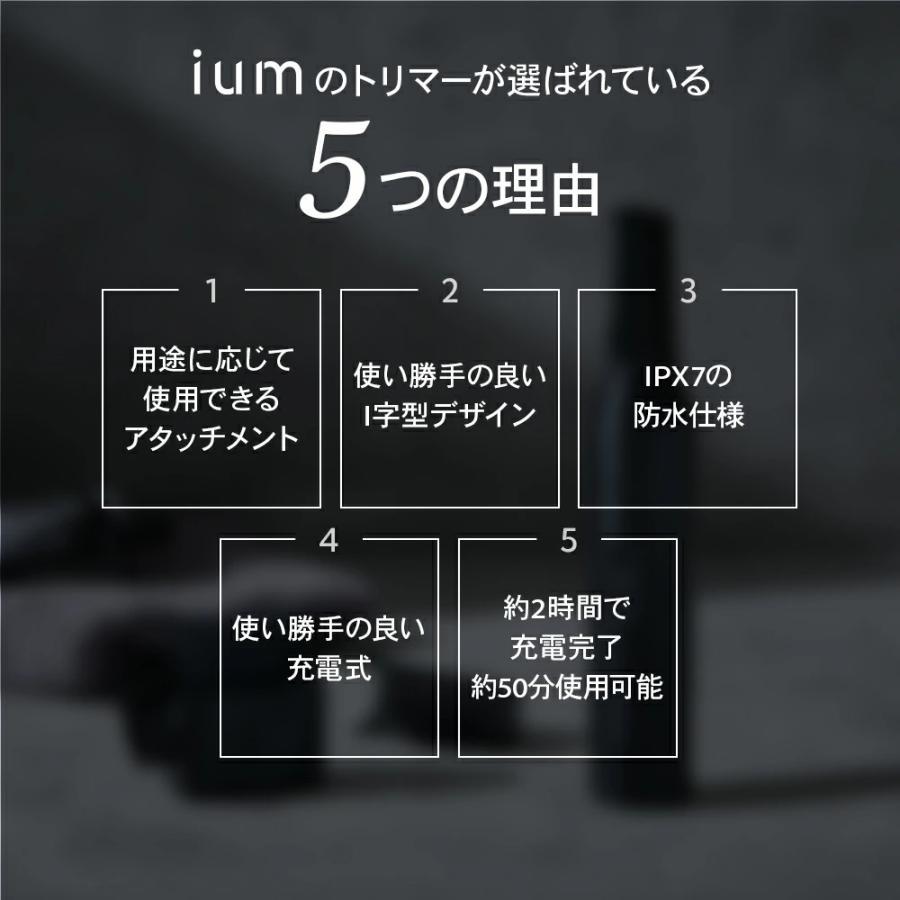 ium (イウム) MULTI TRIMMER ボディトリマー