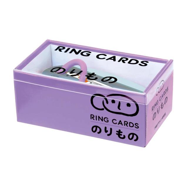 戸田デザイン　リングカード　のりもの