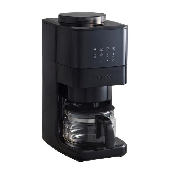 BRUNO(ブルーノ) コーン式ミル付き全自動コーヒーメーカー ブラック