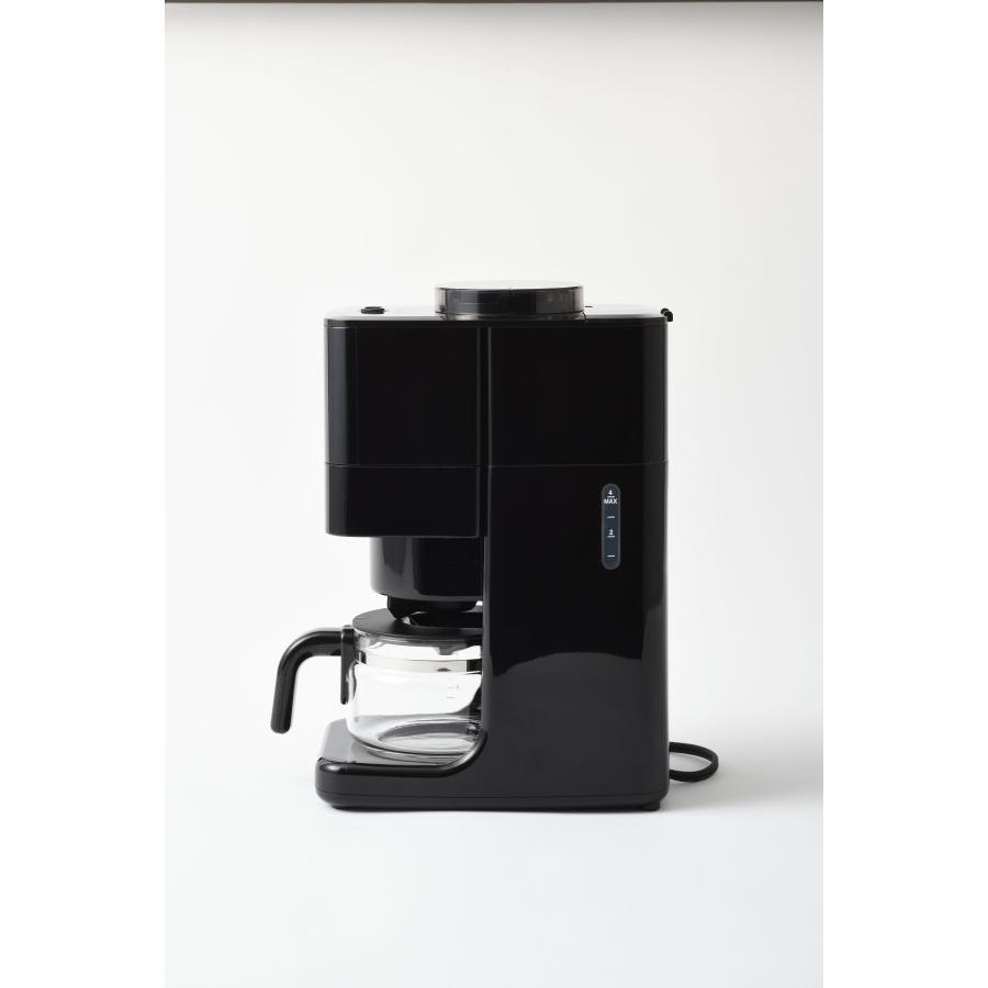 BRUNO(ブルーノ) コーン式ミル付き全自動コーヒーメーカー ブラック