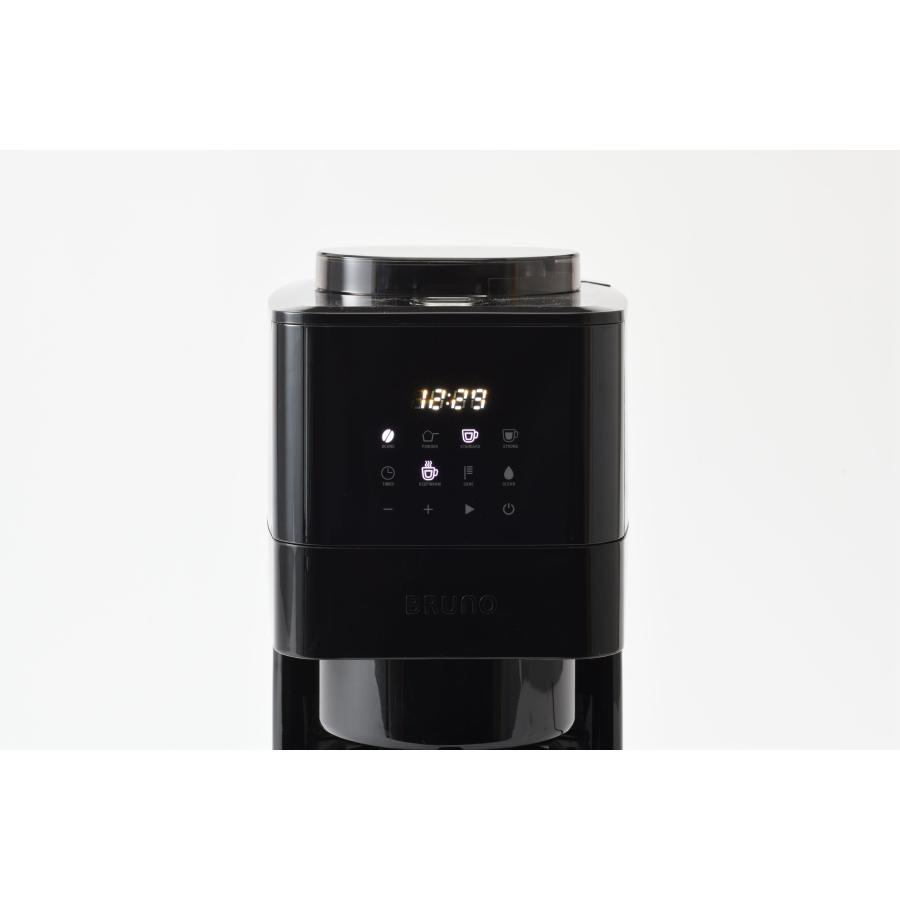 BRUNO(ブルーノ) コーン式ミル付き全自動コーヒーメーカー ブラック