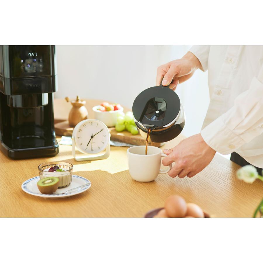 BRUNO(ブルーノ) コーン式ミル付き全自動コーヒーメーカー ブラック