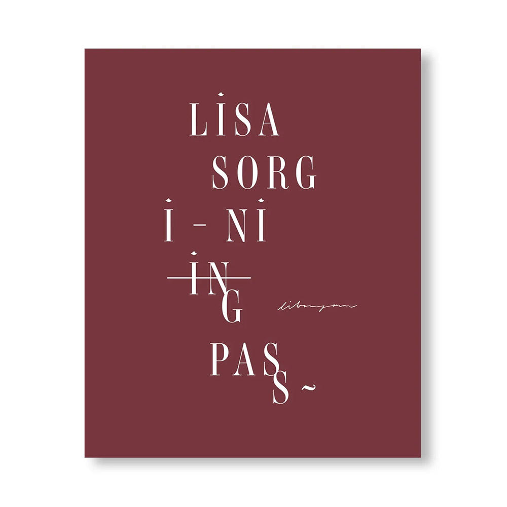IN-PASSING by Lisa Sorgini（リサ・ソルジーニ） 写真集