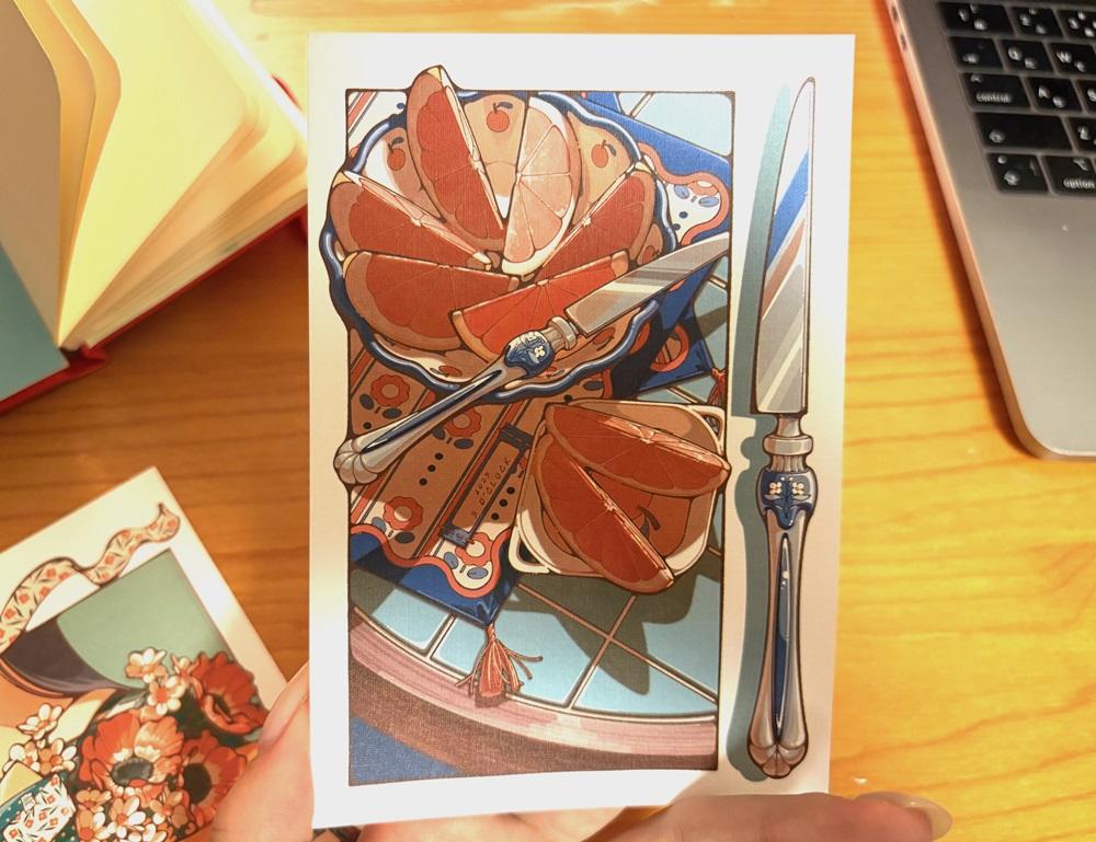 【IP】日菜乃 ポストカード7＿夕方のグレープフルーツ