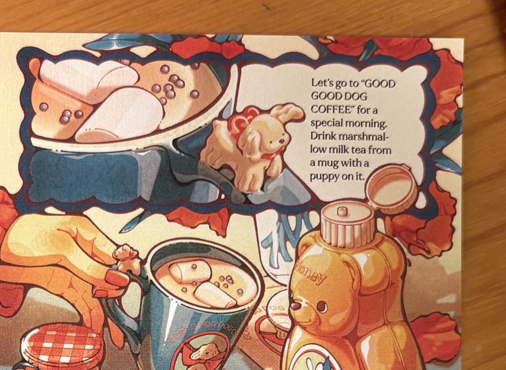 【IP】日菜乃 ポストカード10＿GOOD GOOD DOG COFFEE