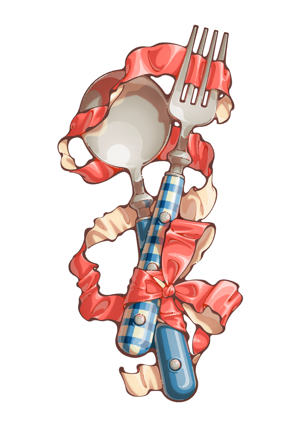 【IP】日菜乃 ステッカーセット6_blue×pink