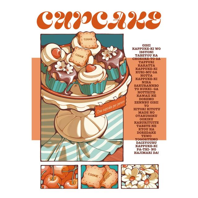 【IP】日菜乃 リソグラフポスター1＿カップケーキパーティー