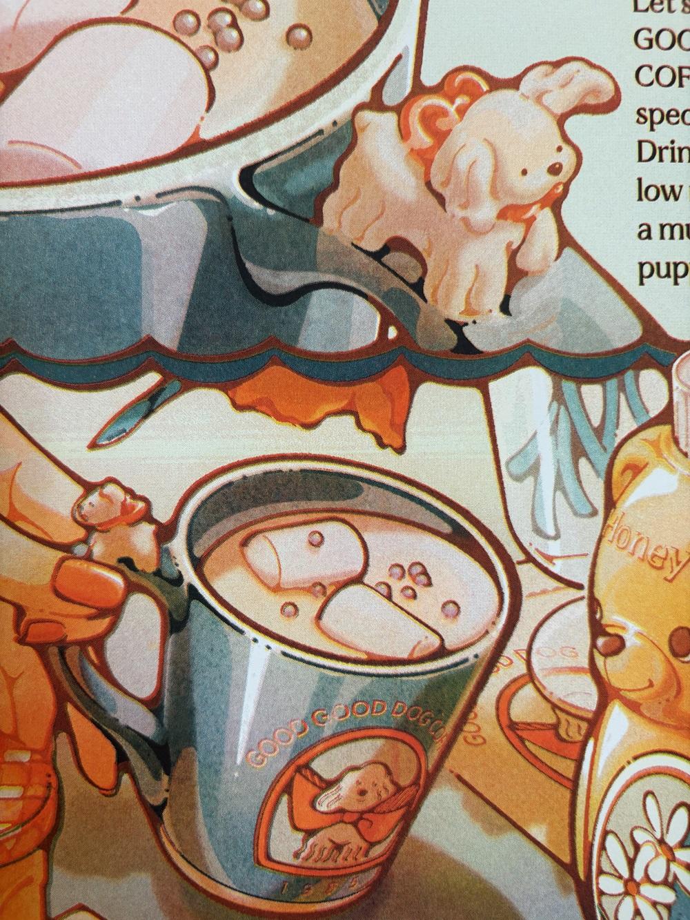 IP】日菜乃 リソグラフポスター16＿GOOD GOOD DOG COFFEE -の商品詳細