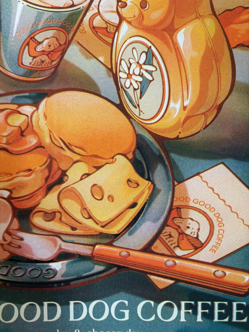 IP】日菜乃 リソグラフポスター16＿GOOD GOOD DOG COFFEE -の商品詳細