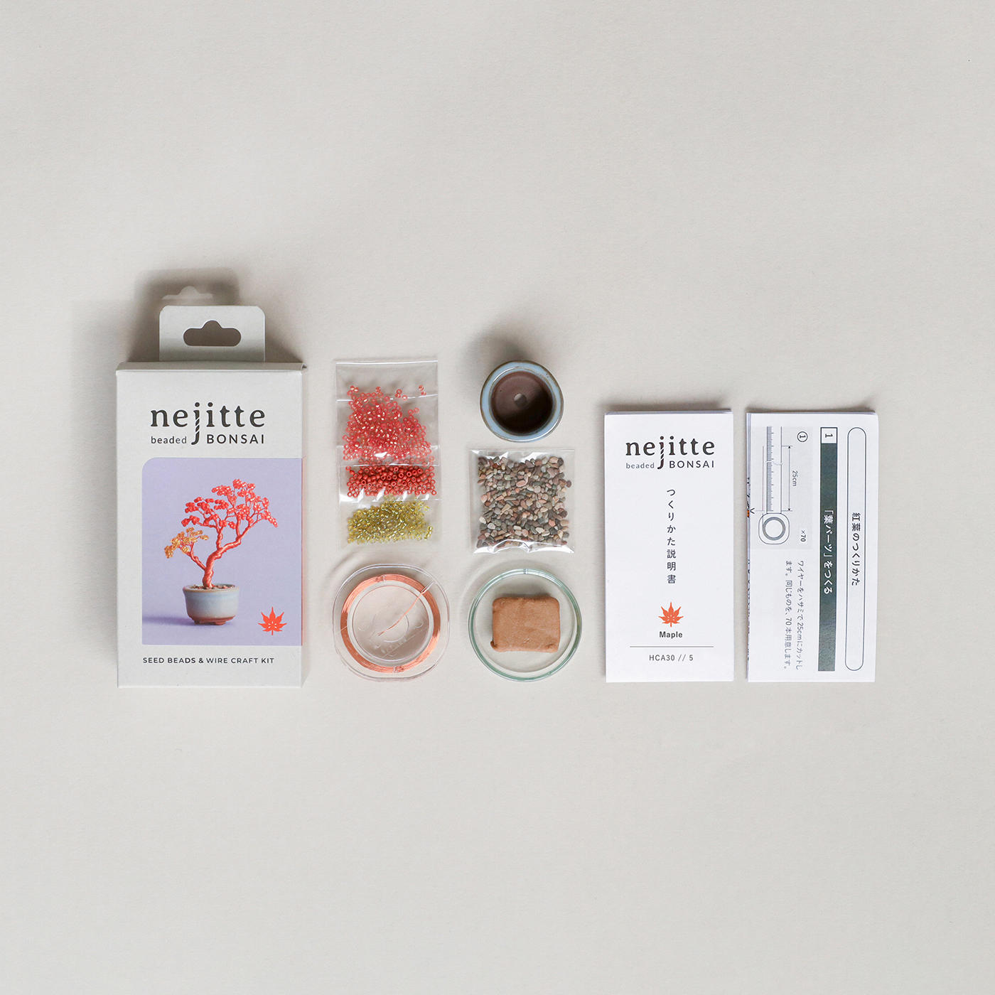 ネジッテBONSAIキット　紅葉