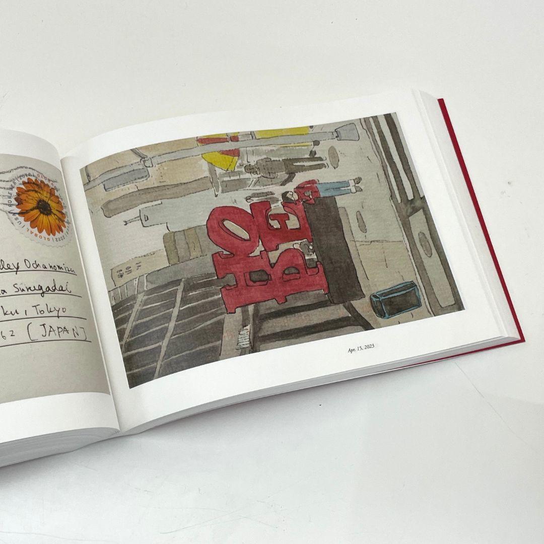 【著者サイン入り】久松知子作品集『Everyday Postcards form New York to Tokyo』 ※通常版：並製本によるブック。部数限定(350部) 