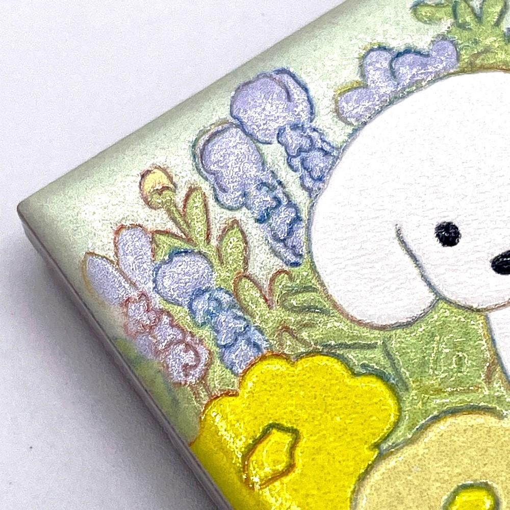 【IP】てらおかなつみ マグネット お花畑と犬