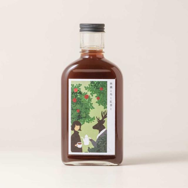 蔦屋書店感謝祭_202509】紅茶じかん 林檎と角と紅茶と 200ml -の