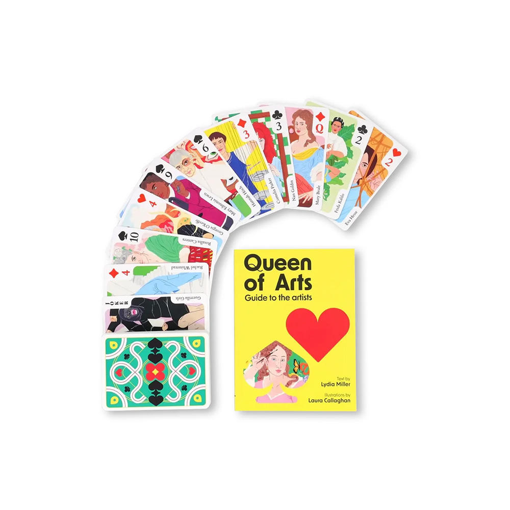 QUEEN OF ARTS: WOMEN ARTISTS BOOK AND PLAYING CARDS 解説冊子付きトランプセット