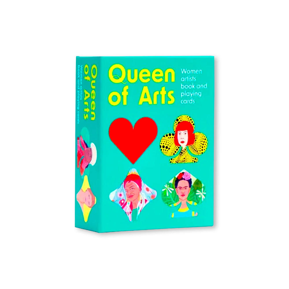 QUEEN OF ARTS: WOMEN ARTISTS BOOK AND PLAYING CARDS 解説冊子付きトランプセット