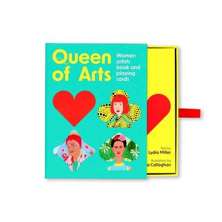 QUEEN OF ARTS: WOMEN ARTISTS BOOK AND PLAYING CARDS 解説冊子付きトランプセット