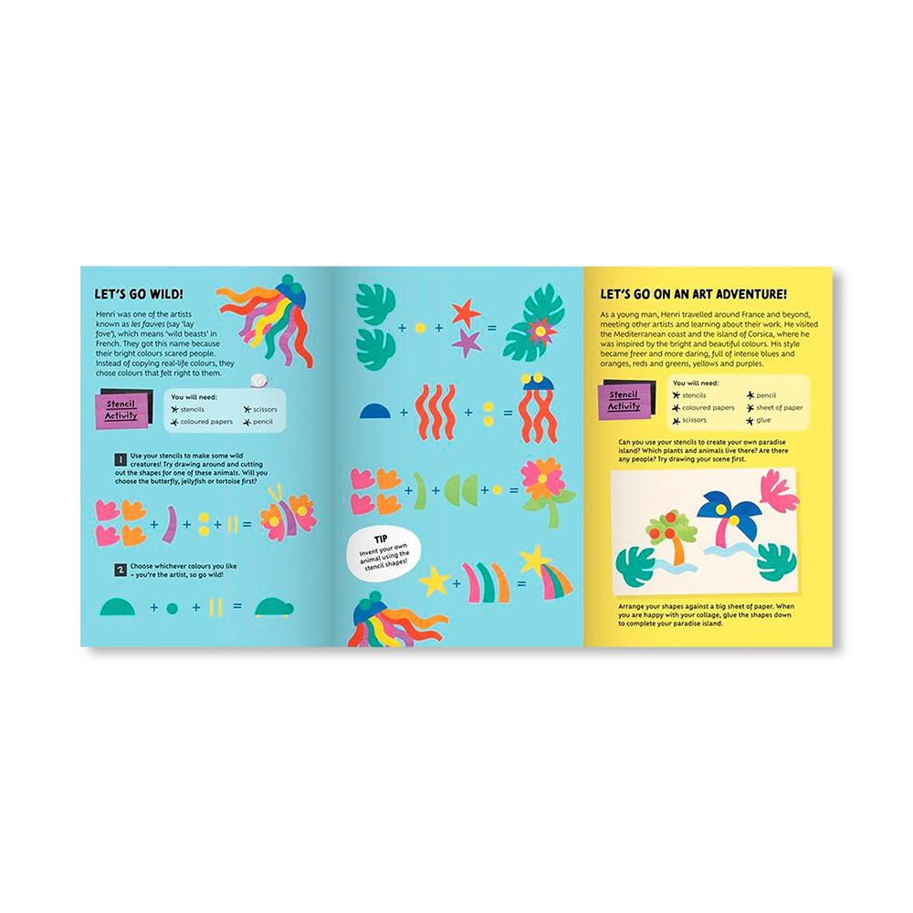 PLAY WITH MATISSE: A CREATIVE ACTIVITY KIT by Henri Matisse（アンリ・マティス）アクティビティキット