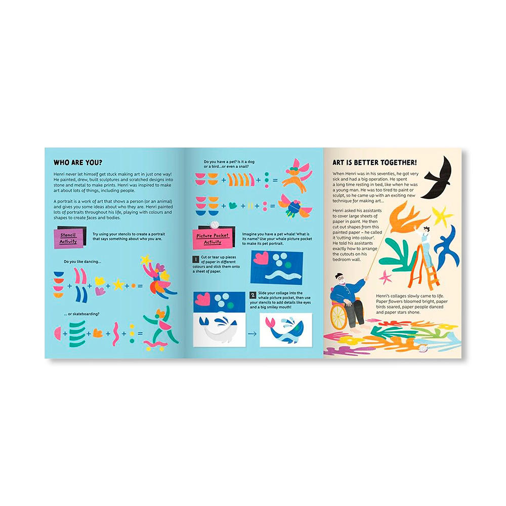 PLAY WITH MATISSE: A CREATIVE ACTIVITY KIT by Henri Matisse（アンリ・マティス）アクティビティキット
