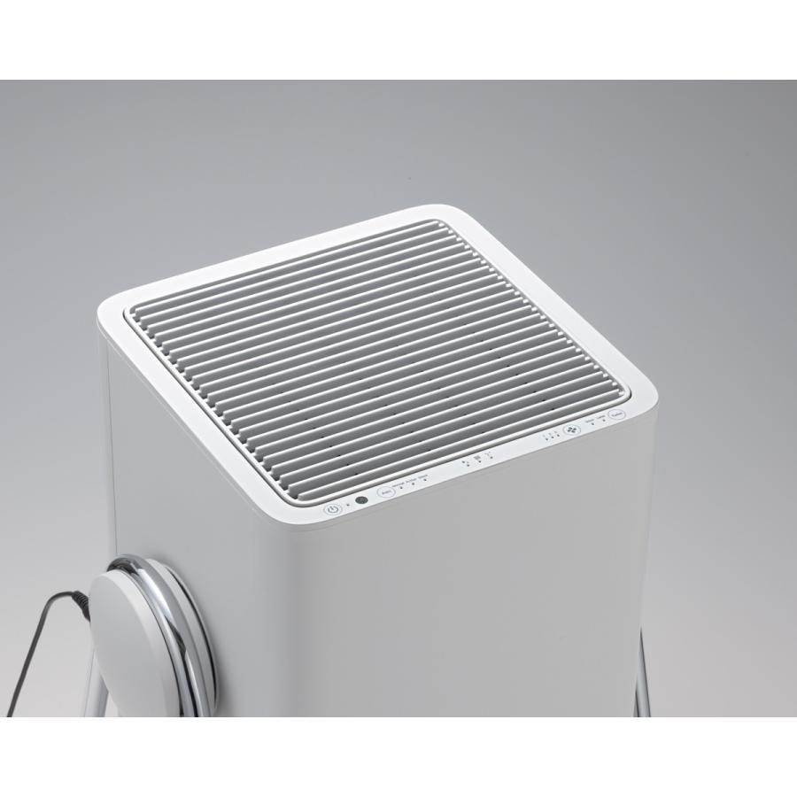 【数量限定特典付】RHYTHM（リズム）Silky Wind Clean 空気清浄機 ライトグレー