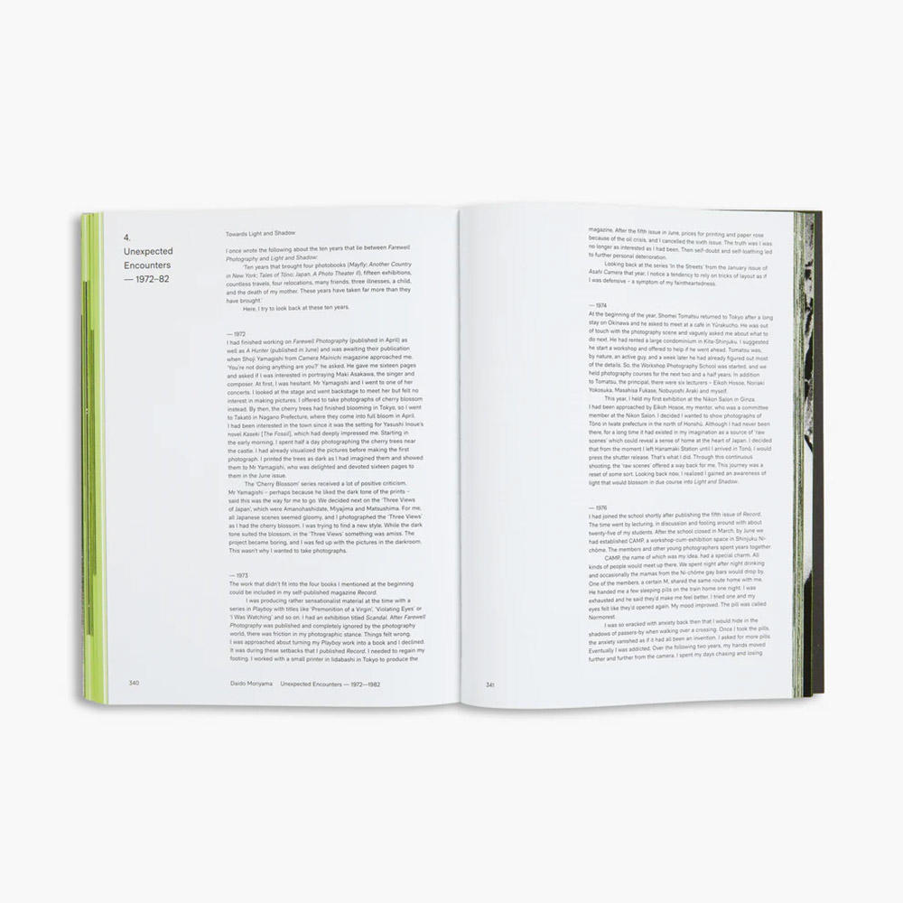 DAIDO MORIYAMA, QUARTET by Mark Holborn 森山大道