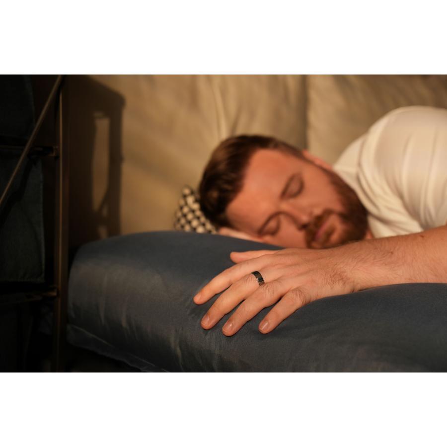 RingConn（リンコン）スマートリング 第2世代 マットブラック #8 