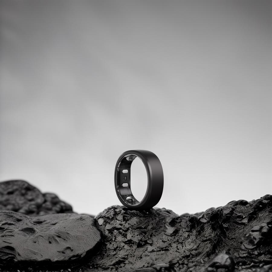 RingConn（リンコン）スマートリング 第2世代 マットブラック #9 