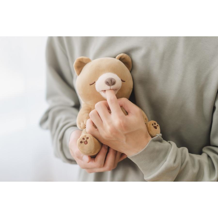 甘噛みハムハム_マロン/クマ【甘噛みロボット】