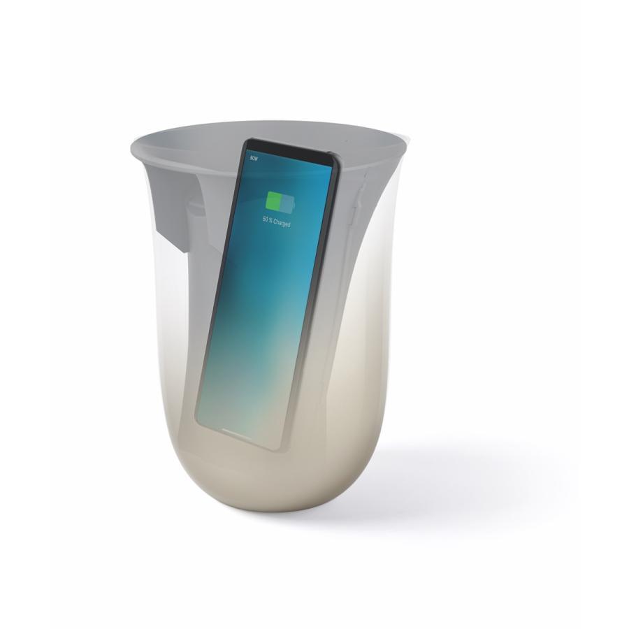 LEXON ワイヤレス充電器　UV除菌 LEXON (レクソン) OBLIO UV除菌ワイヤレス充電器 ゴールド -の