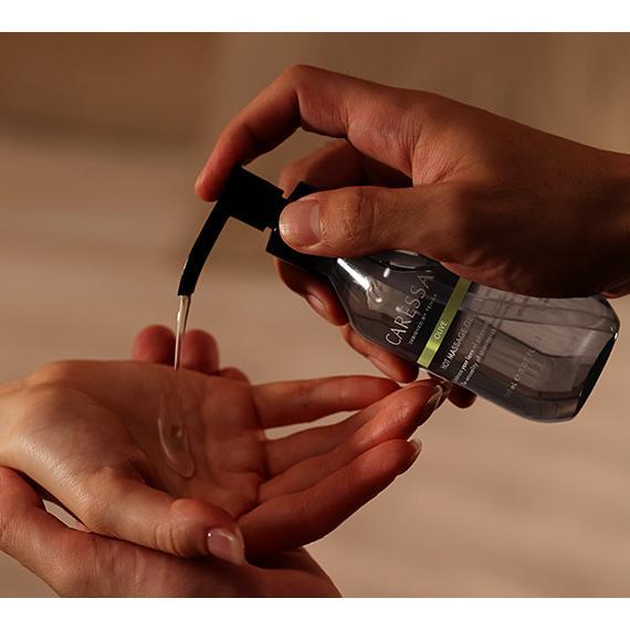 CARESSA （カレッサ） HOT MASSAGE GEL OIL OLIVE