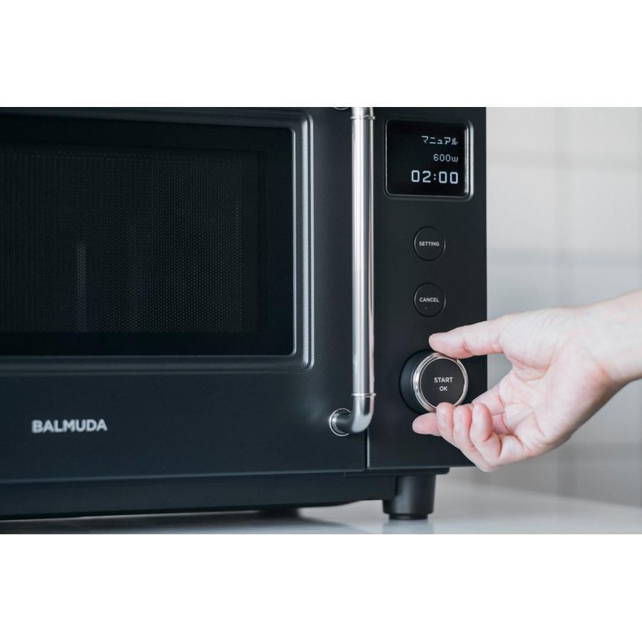 最新モデル BALMUDA The Range S ブラック 2025年製 2023年発売モデル バルミューダ ザ・レンジ BALMUDA The Range