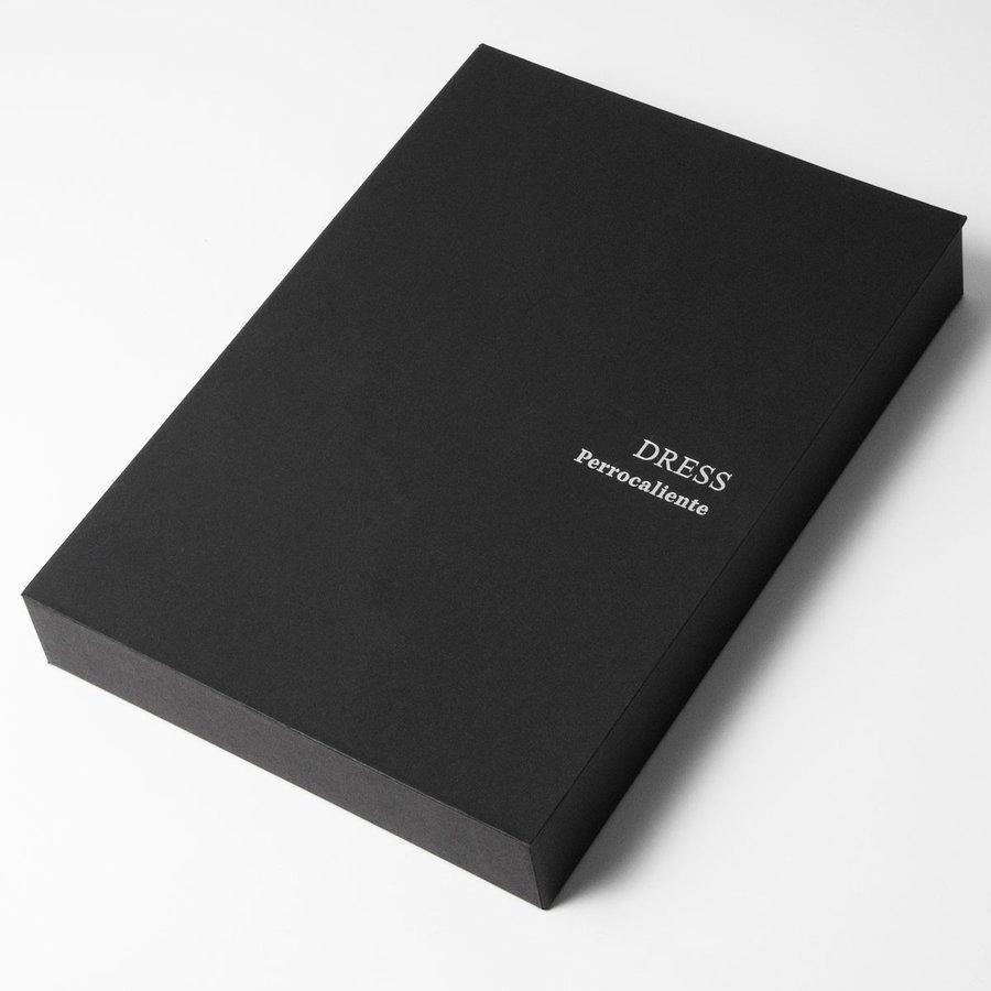 100percent　DRESS（ドレス）模様の入ったカトラリーＰａｉｒＳｅｔ（ＰｏｌｋａＤｏｔ）