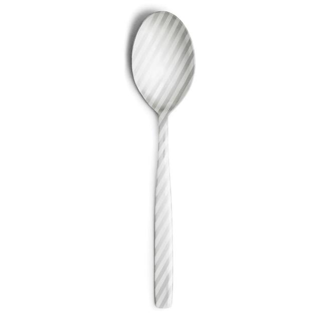 100percent　DRESS（ドレス）模様の入ったカトラリーＳｐｏｏｎ（Ｓｔｒｉｐｅ）