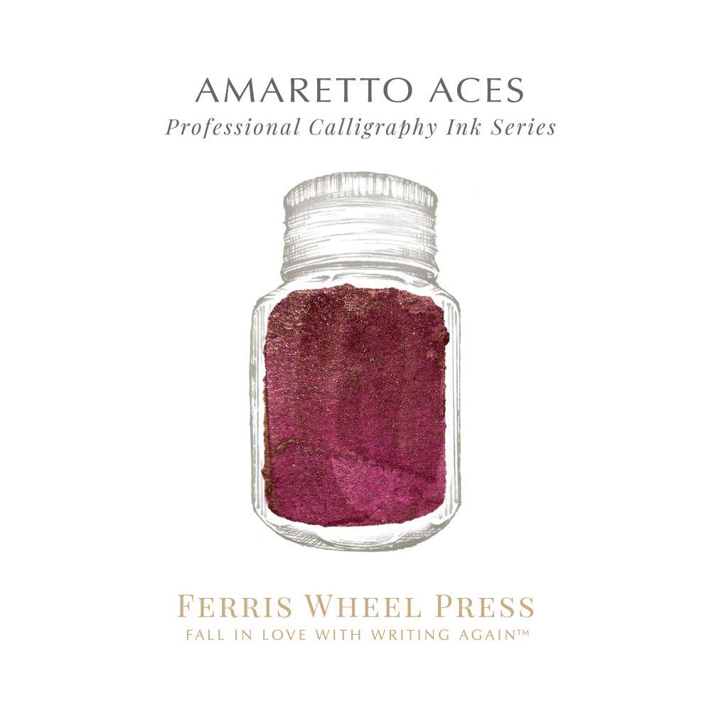 【28ml】Ferris Wheel Press　Fanciful Events Collection（顔料インク） AMARETTO ACES　フェリス インク