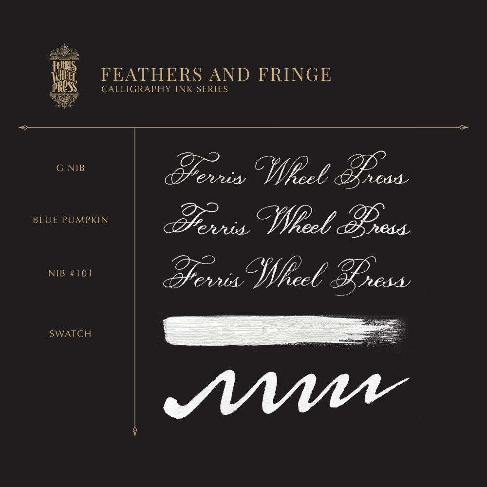 【28ml】Ferris Wheel Press　Fanciful Events Collection（顔料インク） FEATHERS AND FRINGE　フェリス インク