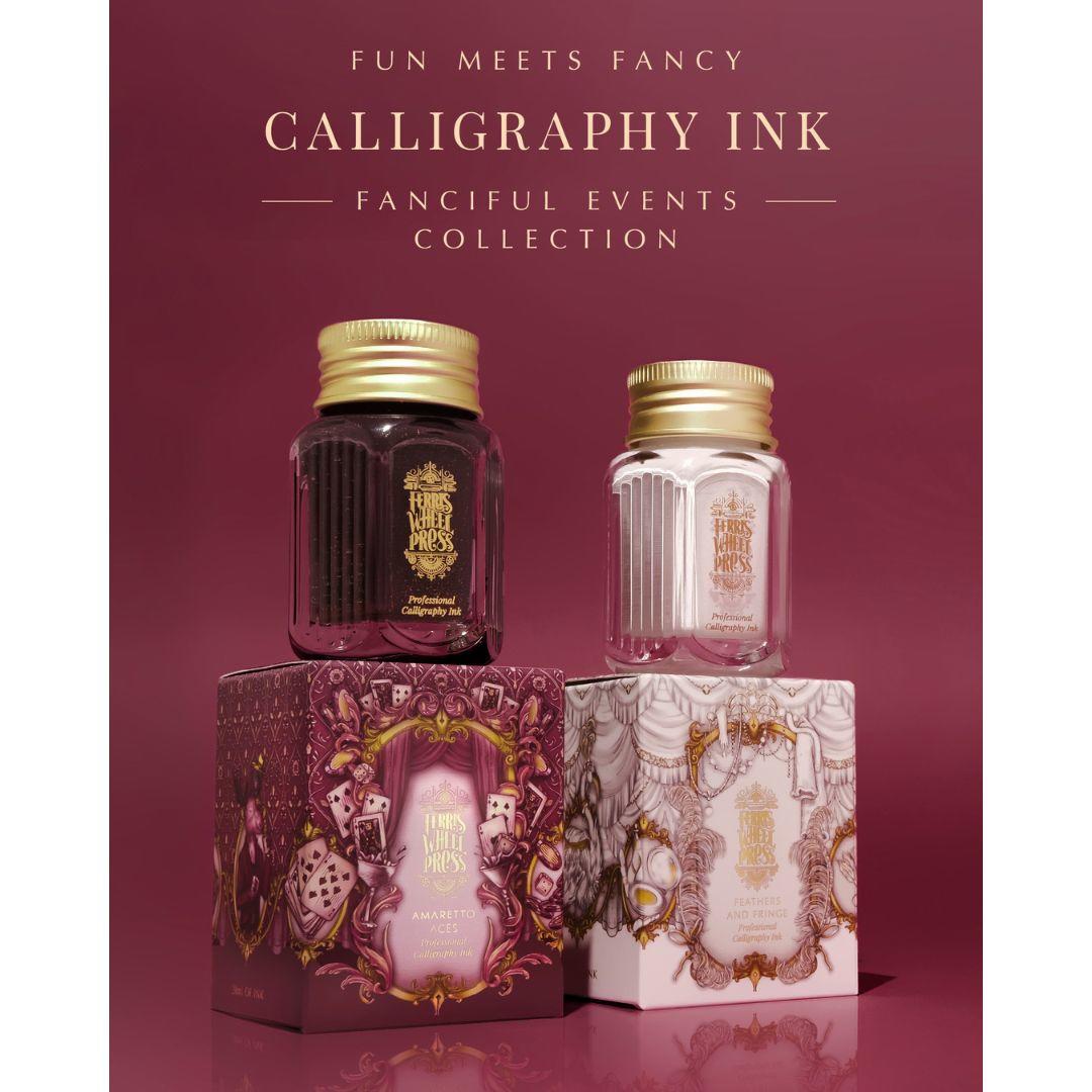 【28ml】Ferris Wheel Press　Fanciful Events Collection（顔料インク） FEATHERS AND FRINGE　フェリス インク