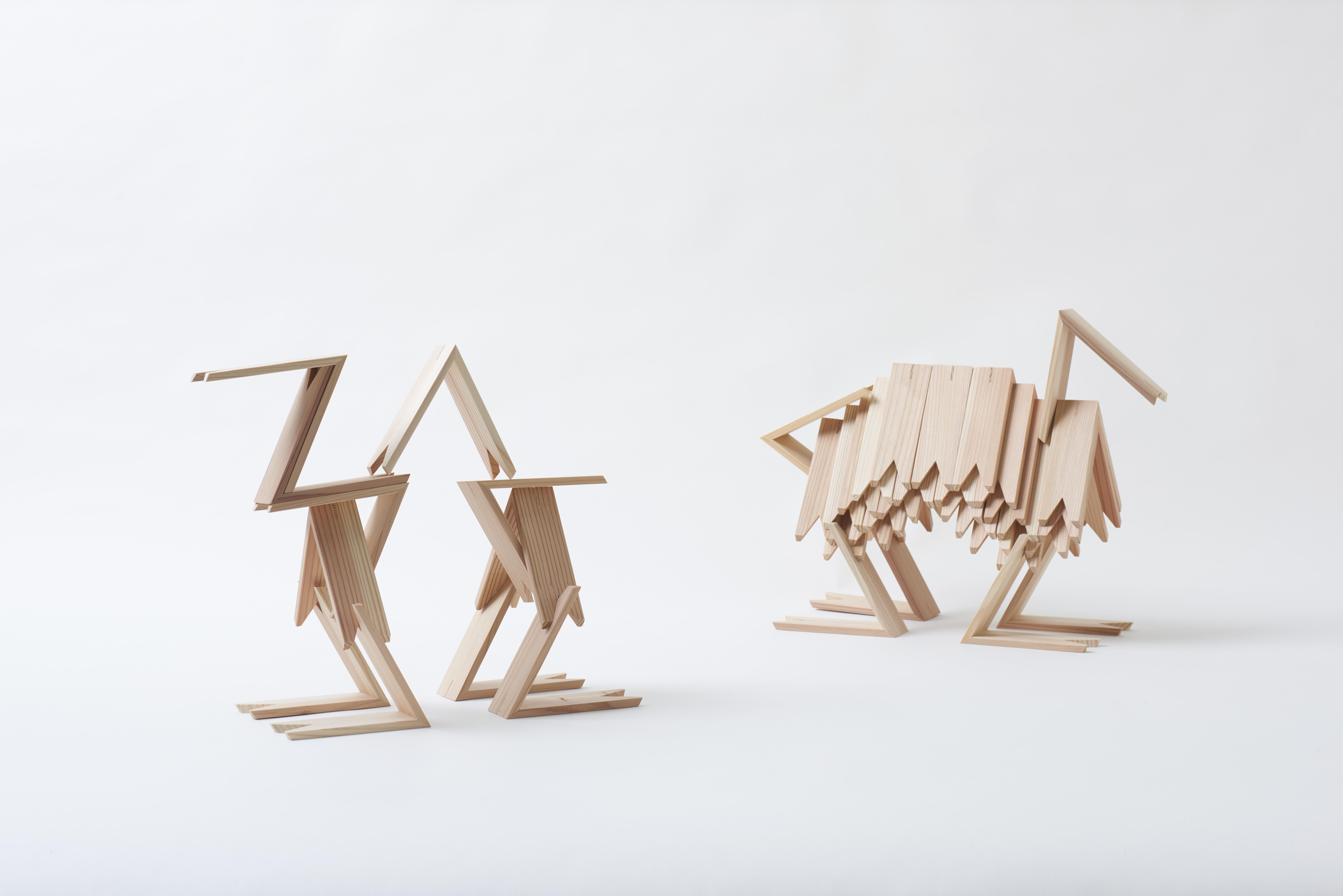 隈研吾　つみき　７ピース