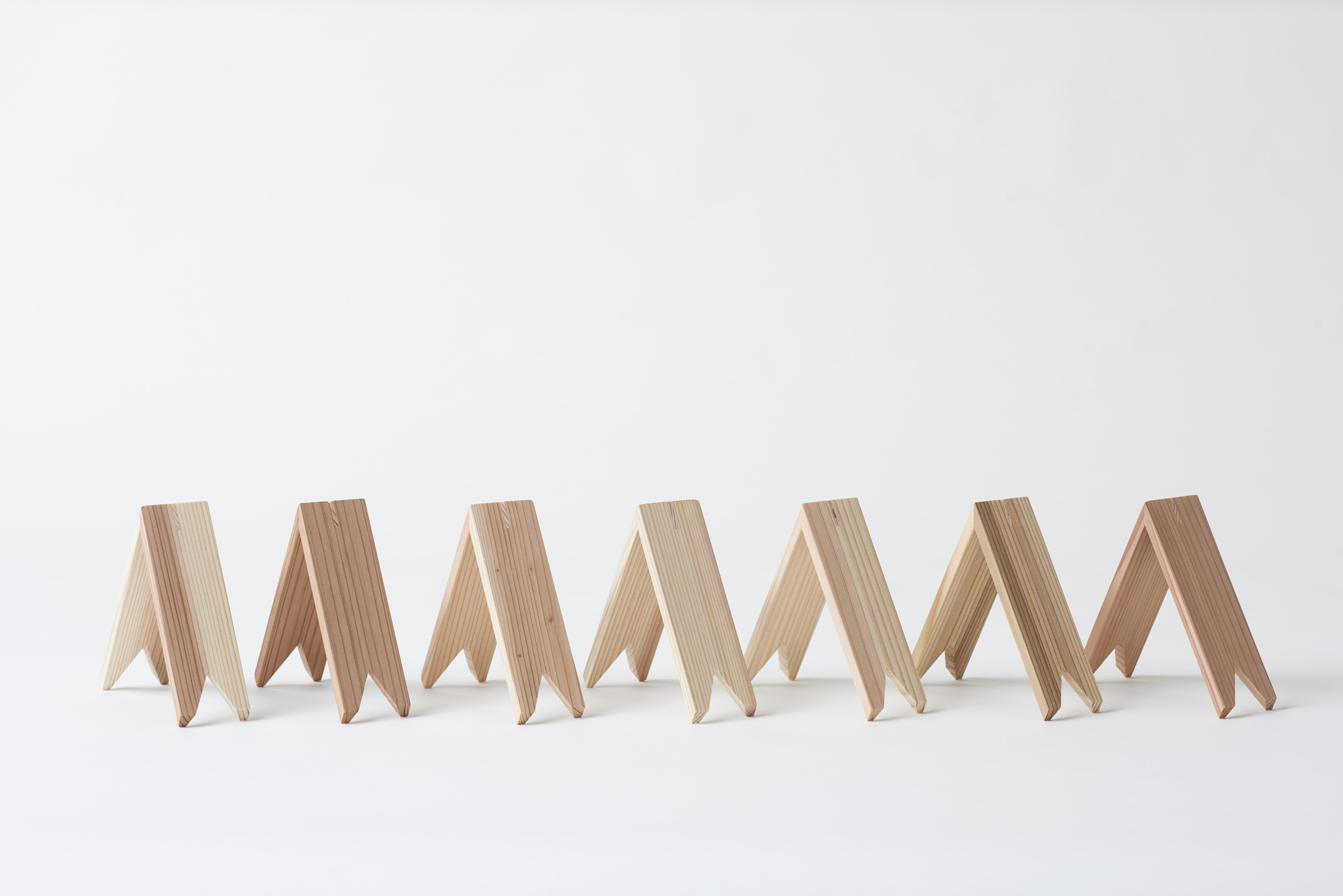 隈研吾　つみき　７ピース