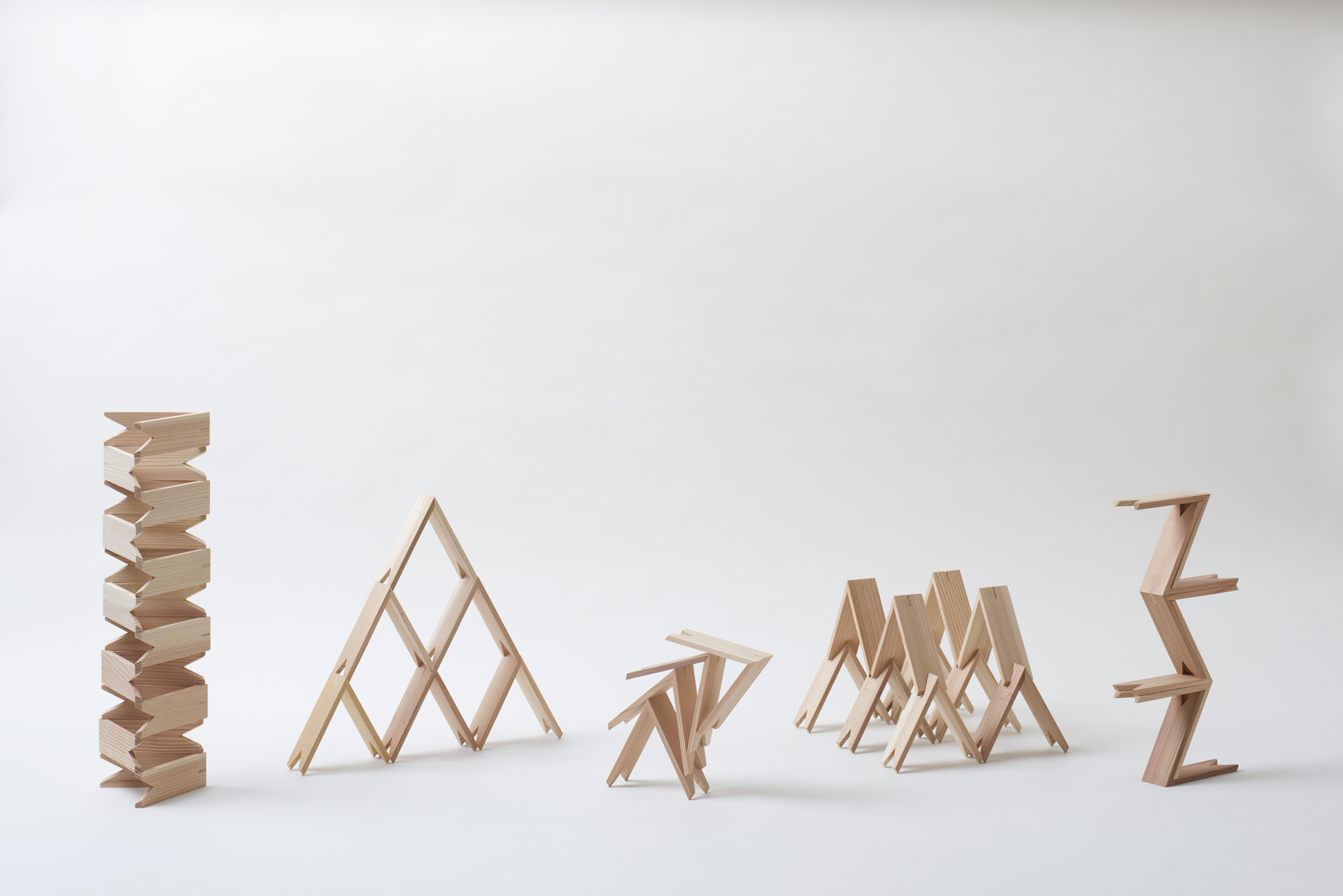 隈研吾　つみき　７ピース