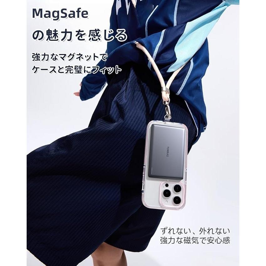 TORRAS（トラス）MiniMag Powerbank 5000mAhモバイルバッテリー 